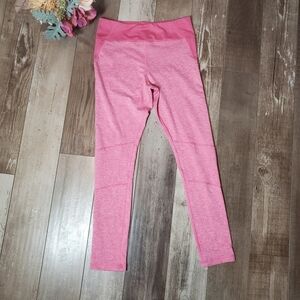 OshKosh B'gosh Girls Barbiecore Pink Active High-Rise Leggings Size 12 EUC